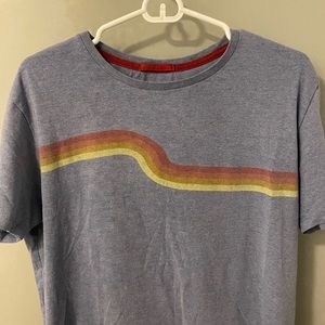 Marine Layer Re-Spun Wave Stripe Tee